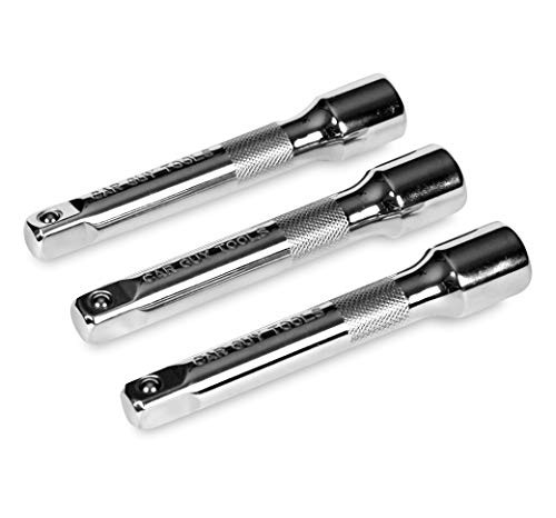 BRAZEN 5" Socket Extension Set (Three Pack) 1/2" Drive Five Inch (Three Pack)