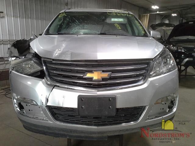 2015 Chevy Traverse Driver Front Headrest Only Gray Leather