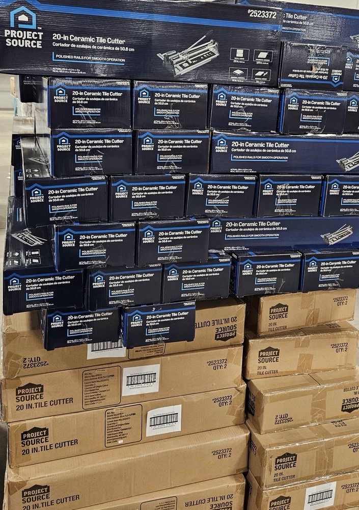 New 20-in Ceramic Tile Cutter Kit,project Source