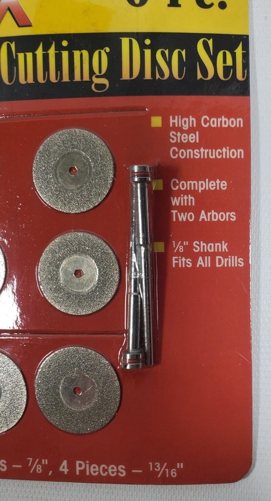 Steelex D2472 Diamond Cutting Disc Set, 6-Piece