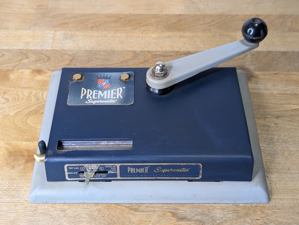PREMIER Supermatic Cigarette Rolling  Injector Machine