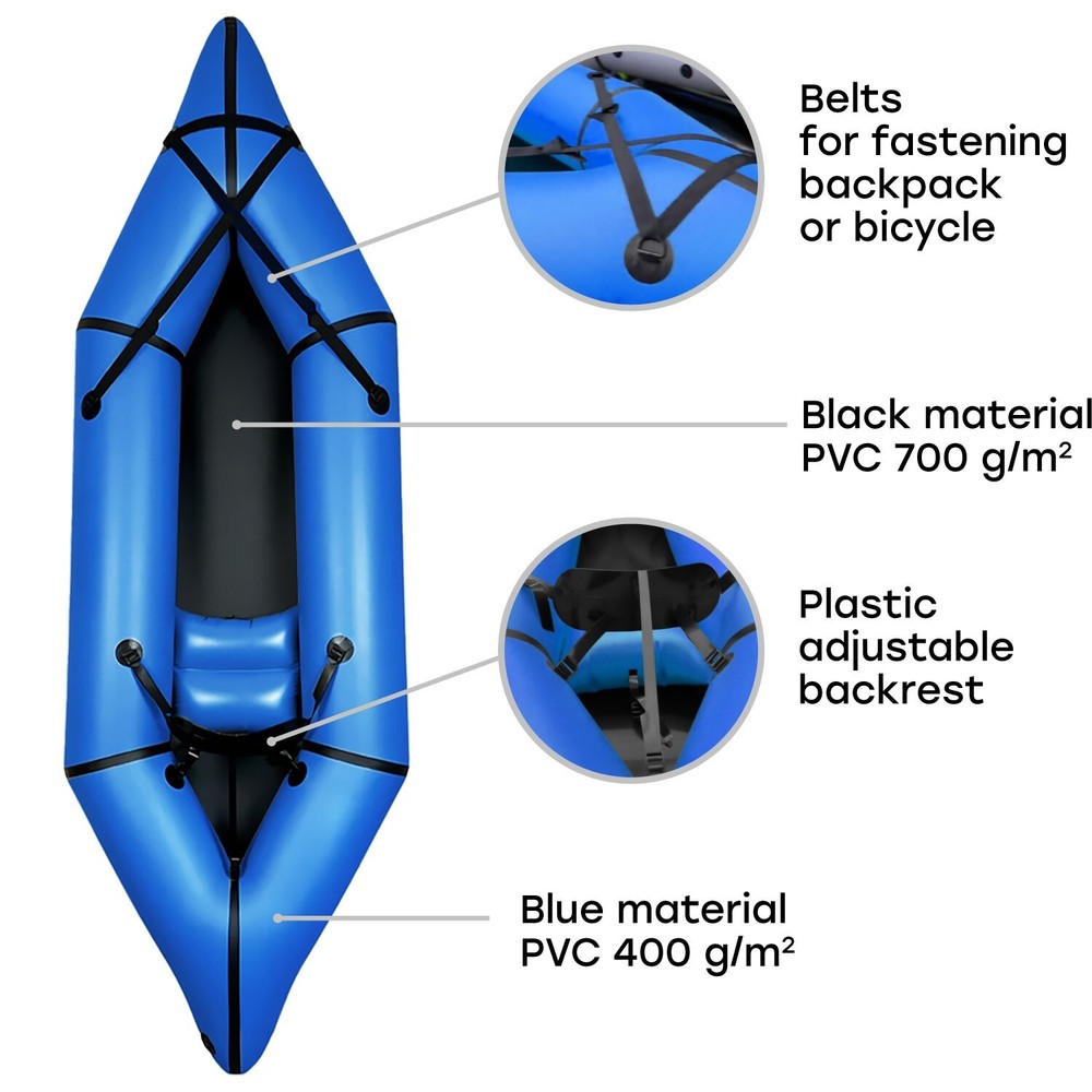 Pack raft / Bikeraft / Kayak