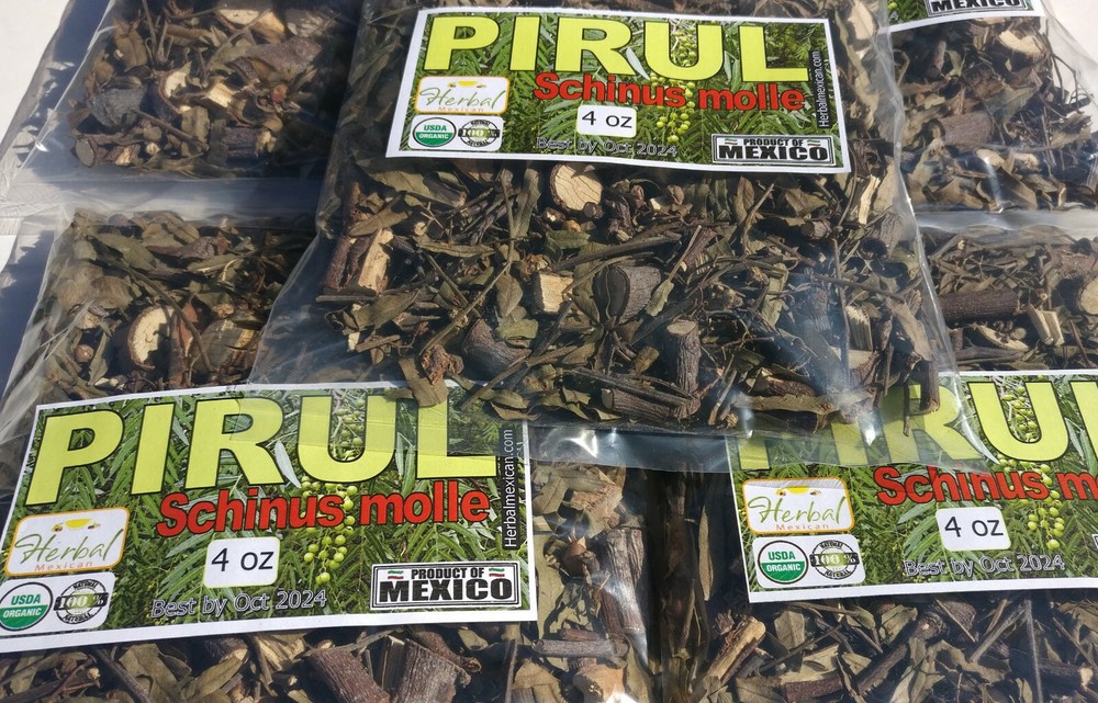 4oz Pirul Hierba Schinus molle false pepper tree California Peruvian pepper tree