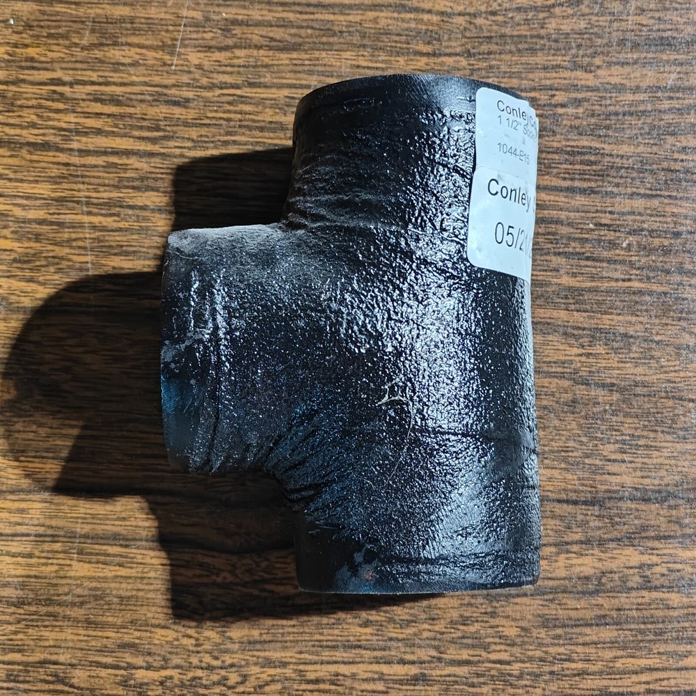 Conley Epoxy 1.5" Tee, Socketed