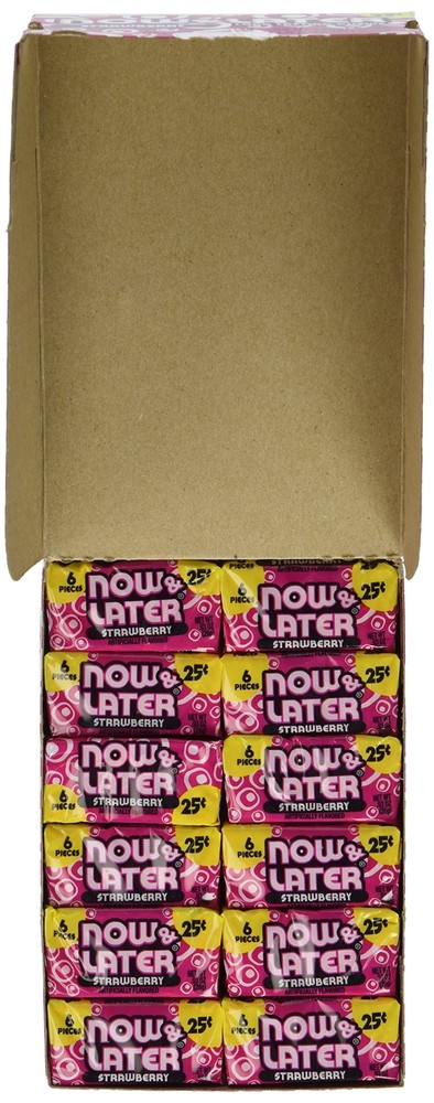 Now and Later Strawberry -6pc (24 pack)