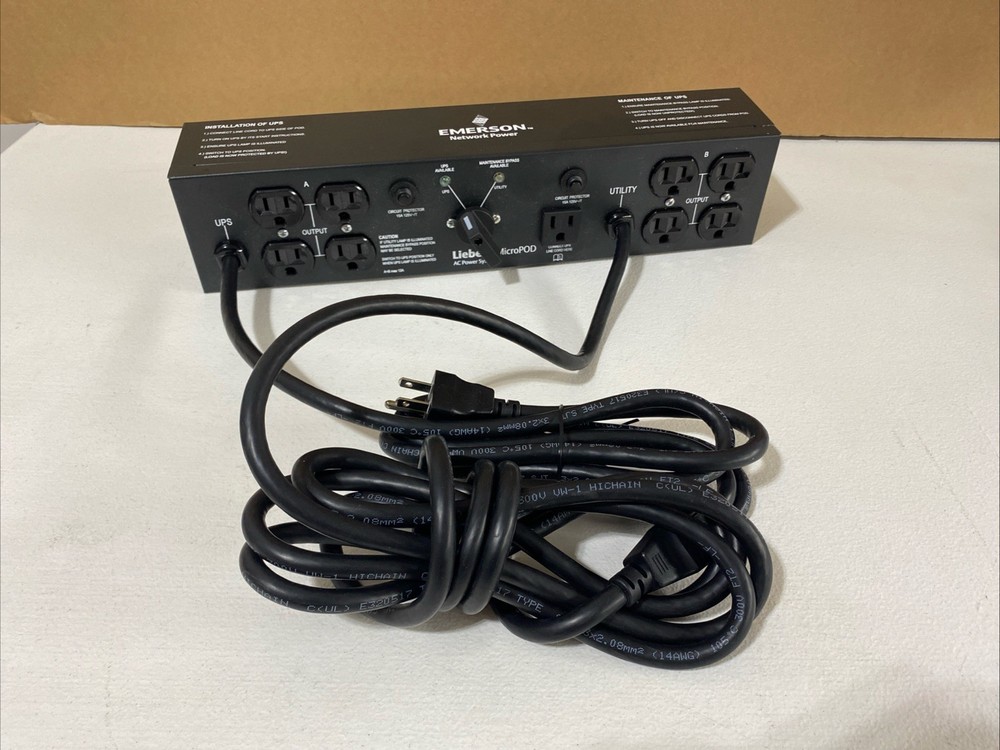 Emerson Liebert Micropod AC Power System MP2-115A