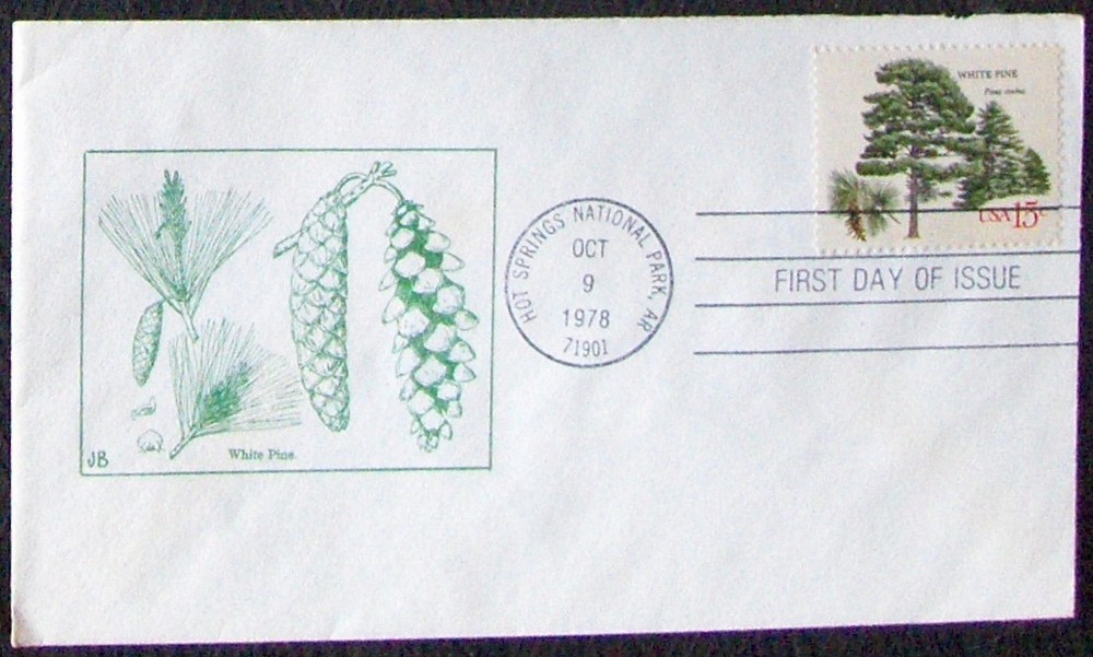US FDC SC#1765 WHITE PINE 1978.