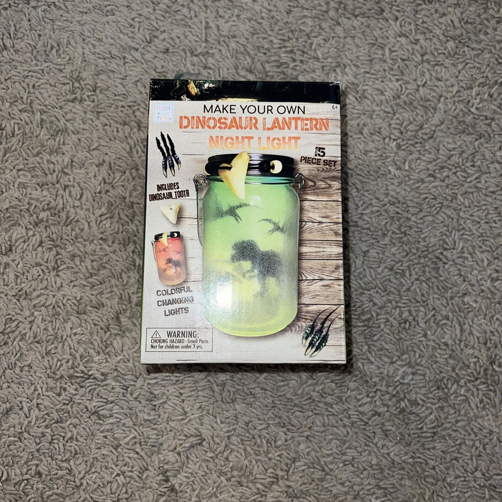 Hapinest DIY Dinosaur Lantern Night Light New