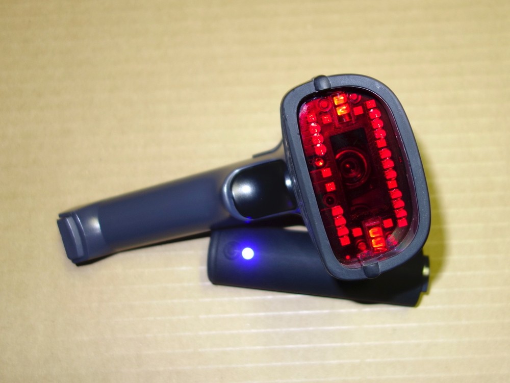 2x Metrologic MS1633 Wireless Bluetooth 2D Scanner USB SET +3 Battery +CodeXML