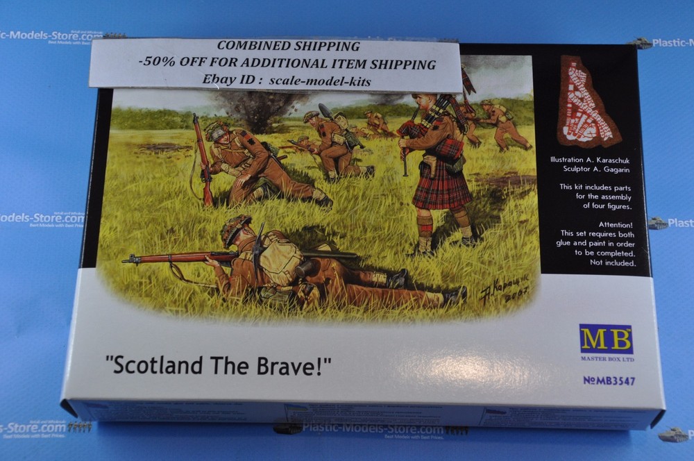 Master Box 3547 - 1/35 - Scotland The Brave!