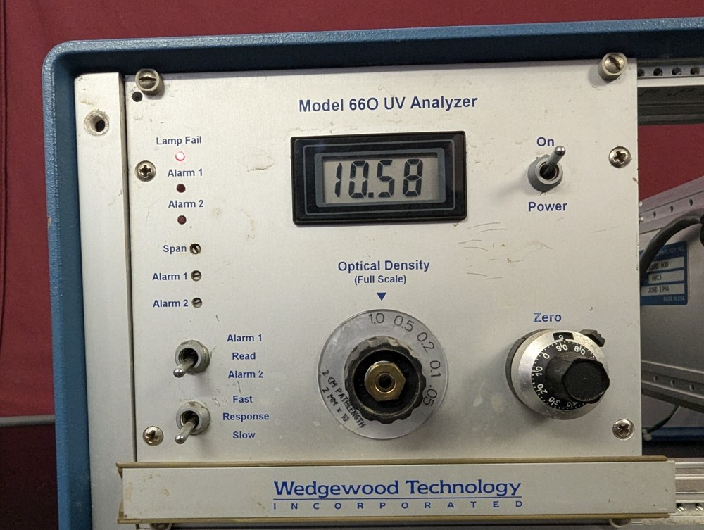 Wedgewood Technology Model 660 UV Analyzer