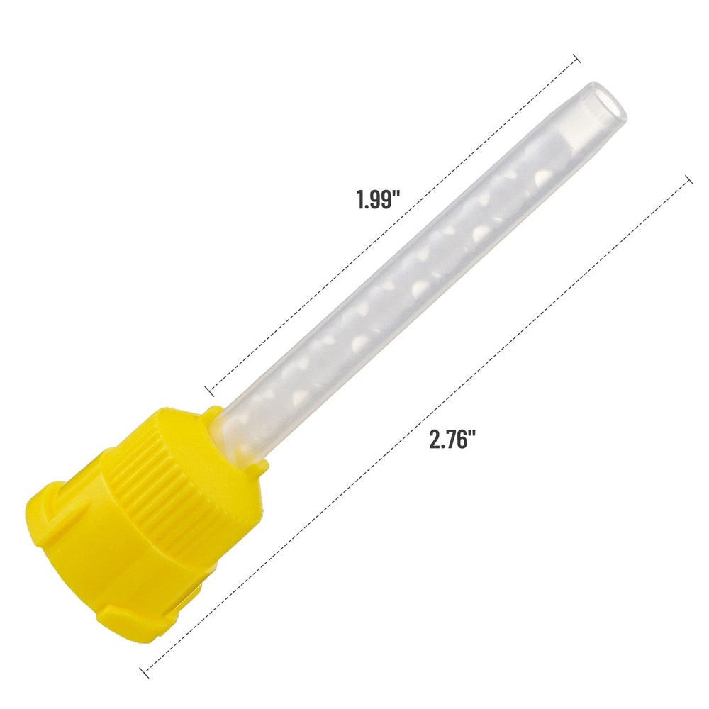 Dental Mixing Tips for Impression Material, C&B, Cements 50/Pack