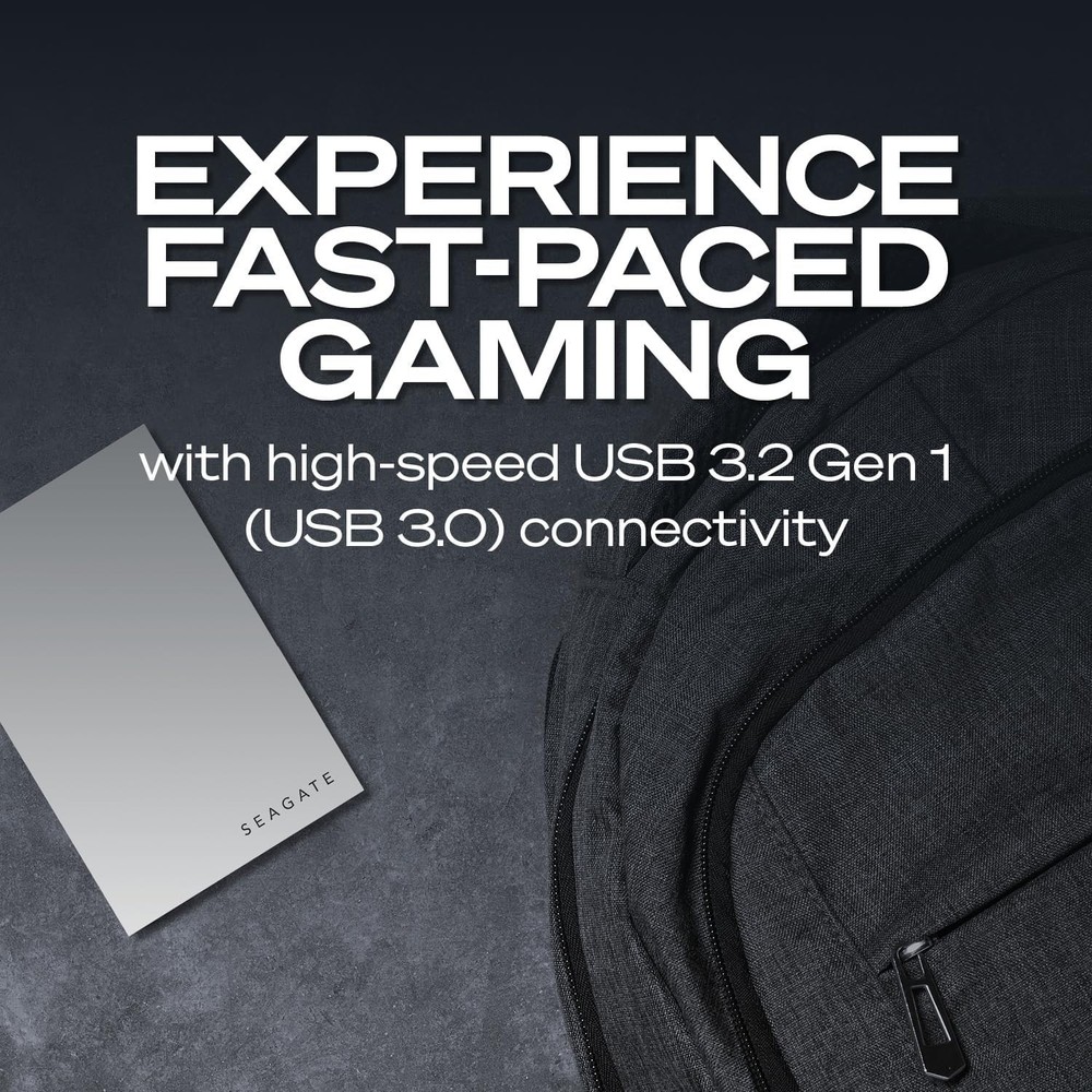 Officially-Licensed PS5/PS4 2TB External Hard Drive