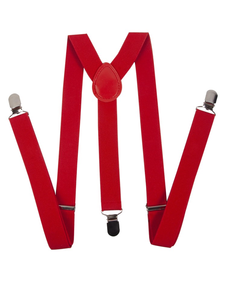 Gravity Threads Men's Adjustable Solid Suspenders