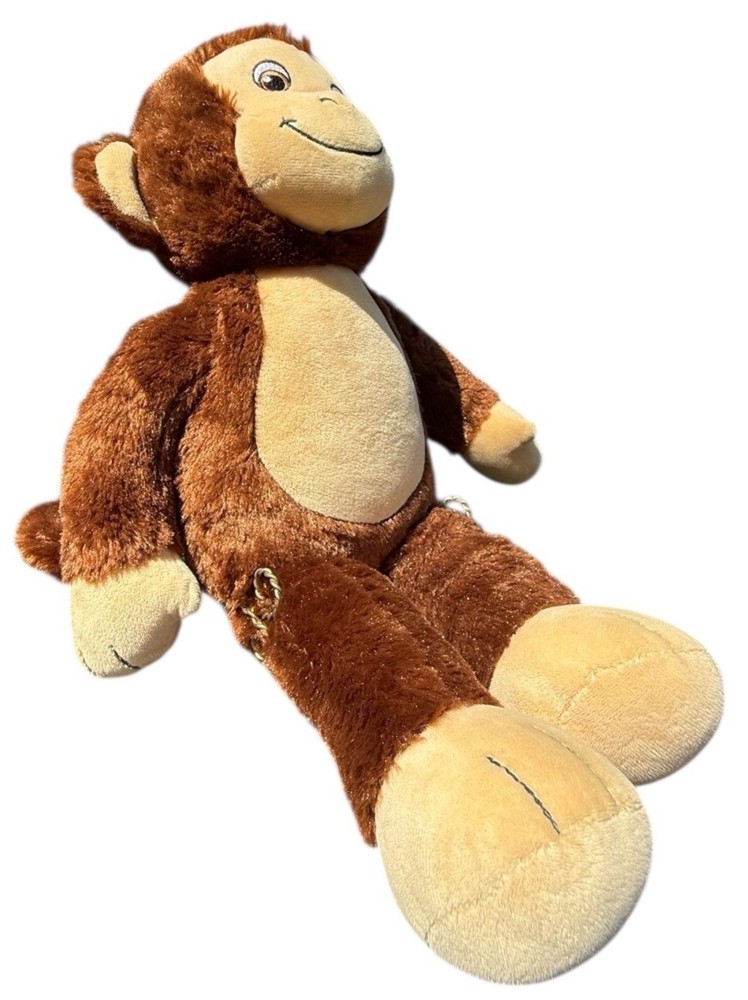 Build A Bear Smile Monkey Chimp Plush Stuffed Security Support Pet Toy