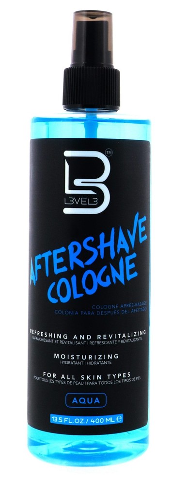 Level 3 After Shave Spray Cologne, Aqua, 13.5 oz 2 Pack