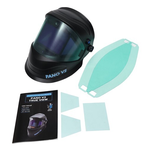Welding Hood Blue Demon TrueView PANO V2