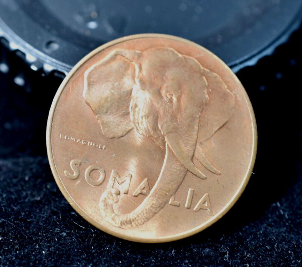 SOMALIA-ITALIAN ADMINISTRATION 1950 10 CENTESMINI