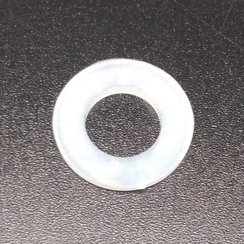 1000pcs M2.5 White Nylon Flat Washers