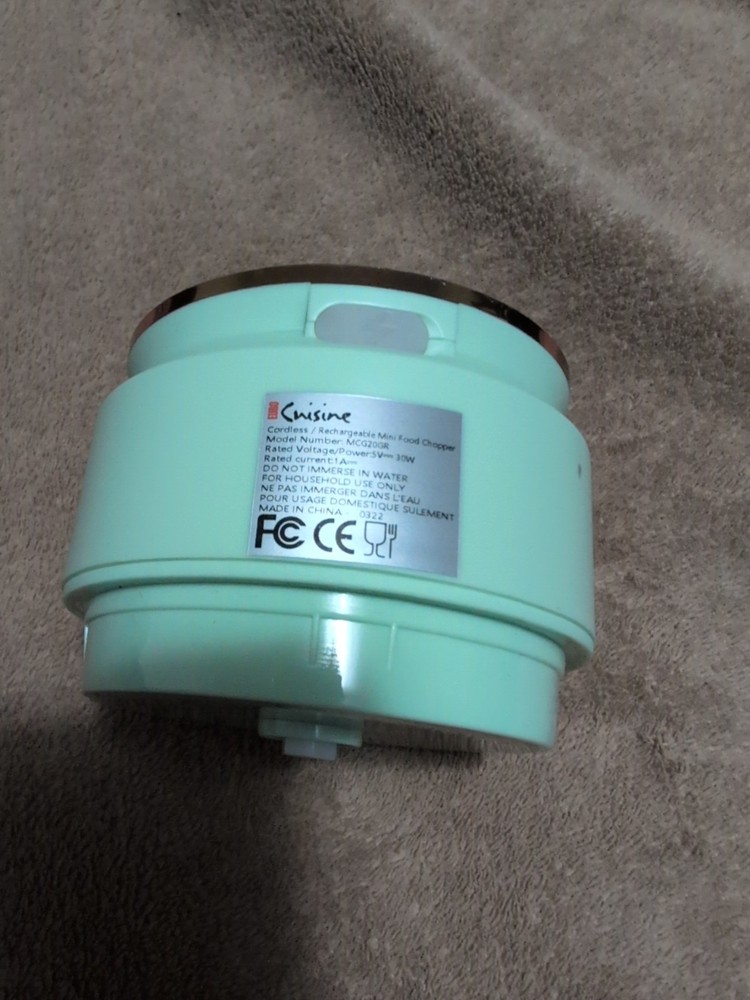 Mini Cordless / Rechargeable Chopper