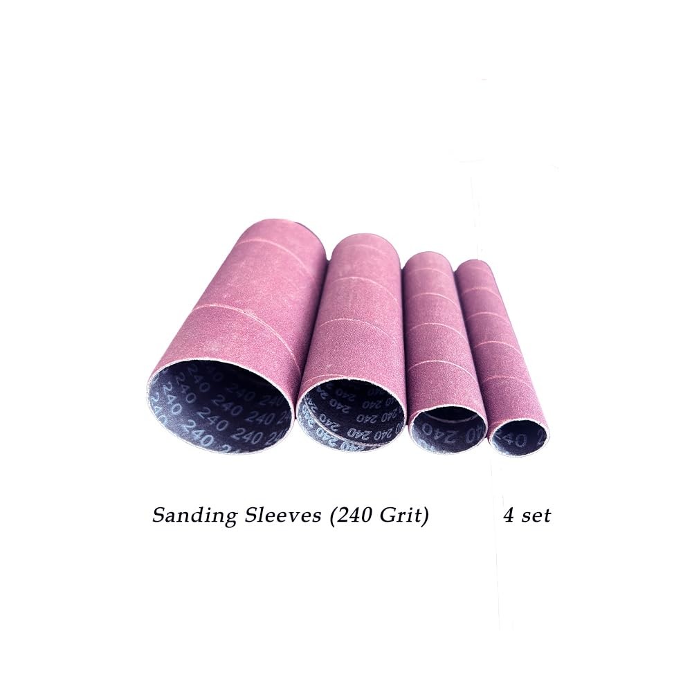Spindle Sander Drum Kit Including Sanding Cylinder, (OD 3/4",...