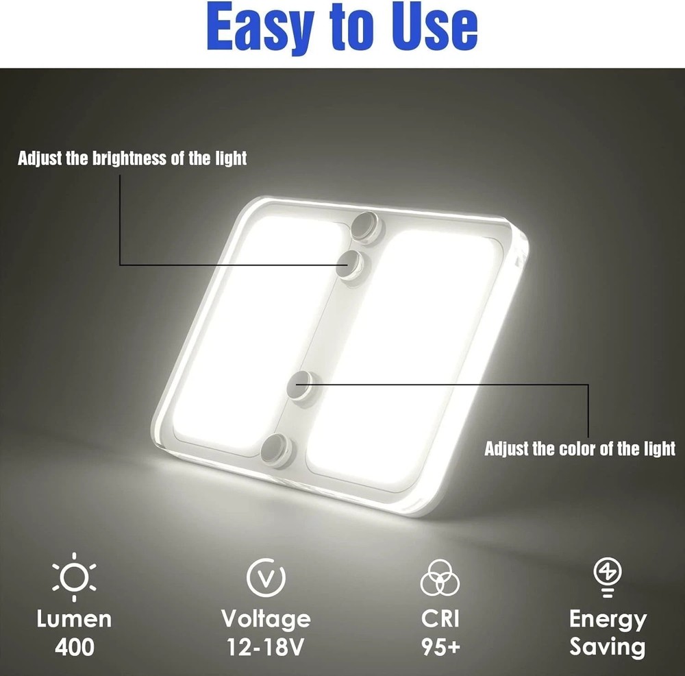 5 Pack 12V Led RV Ceiling Dome Light RV Interior Lighting for Trailer Camper