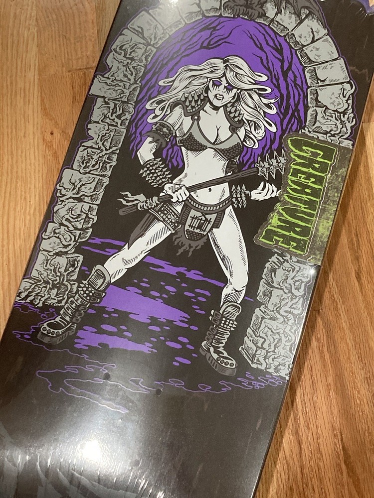 NEW 2024 SAM HITZ Signed Autographed CREATURE Battle Gate Pro Skateboard Deck
