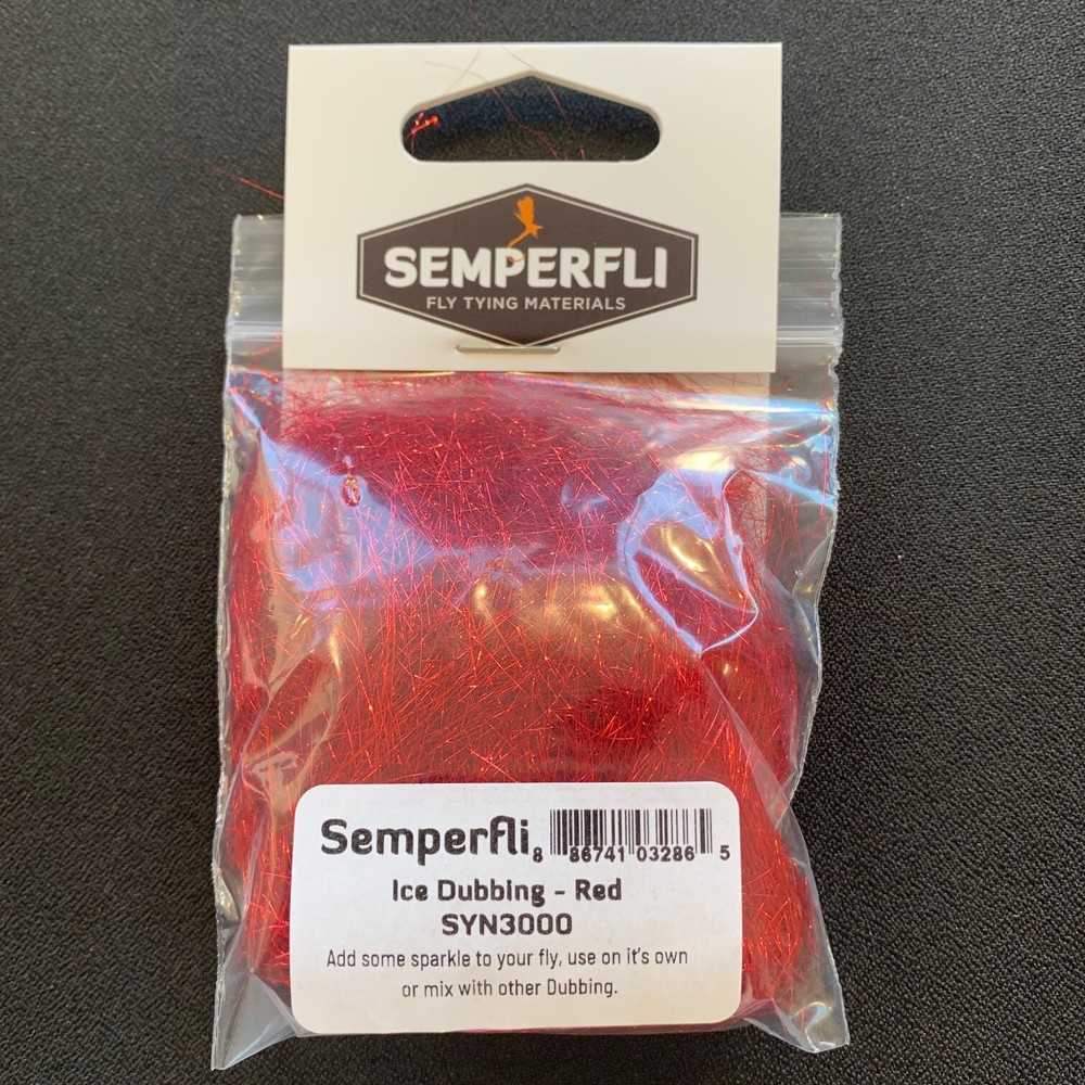 Semperfli Ice Dubbing Red - Fly Tying Materials