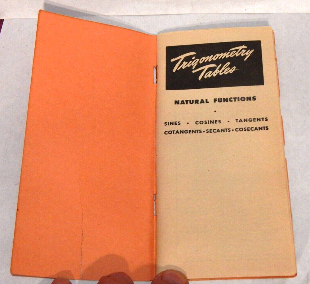 Temco Trigonometry Tables