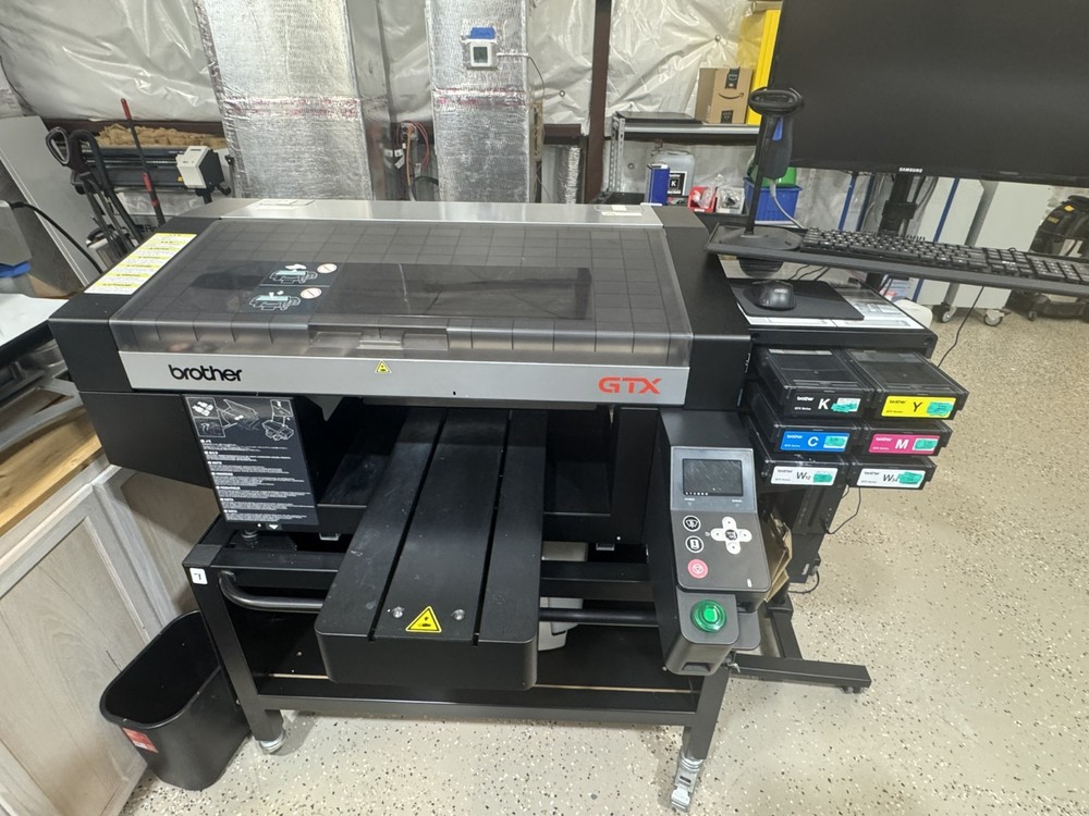 Brother GTX 424 PRO DTG Printer And More!