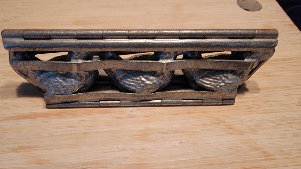 Pewter Chicken Chocolate Mold