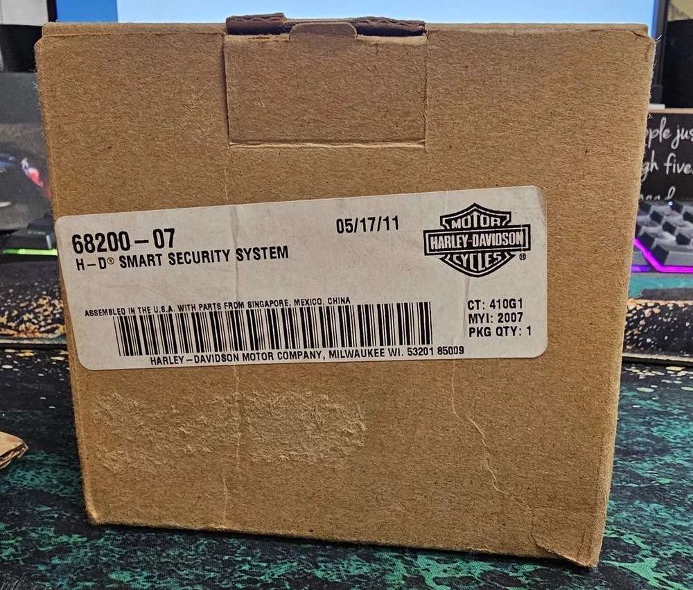 OEM Harley Davidson Hands Free Smart Security System Module NOS Touring 68200-07