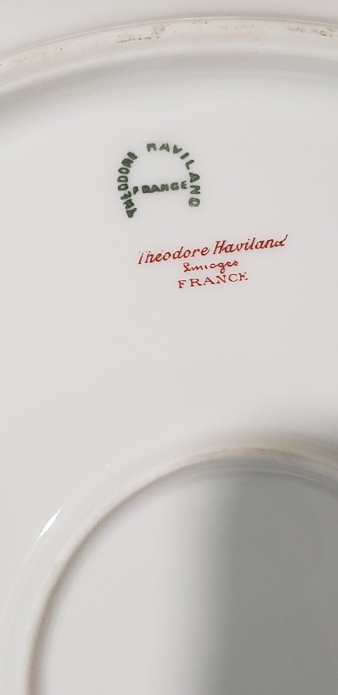 Haviland Jewel Pattern White/Beige Fruit Bowl