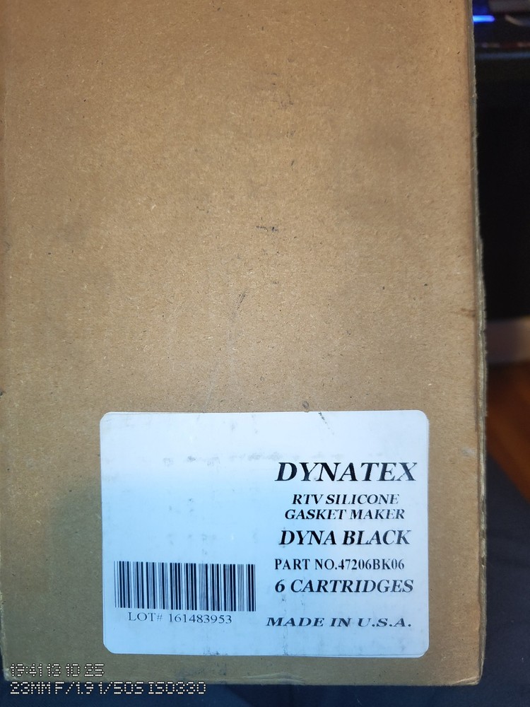 Dynatex Fast Cure Gasket Maker Trigger - Black. *NOS*