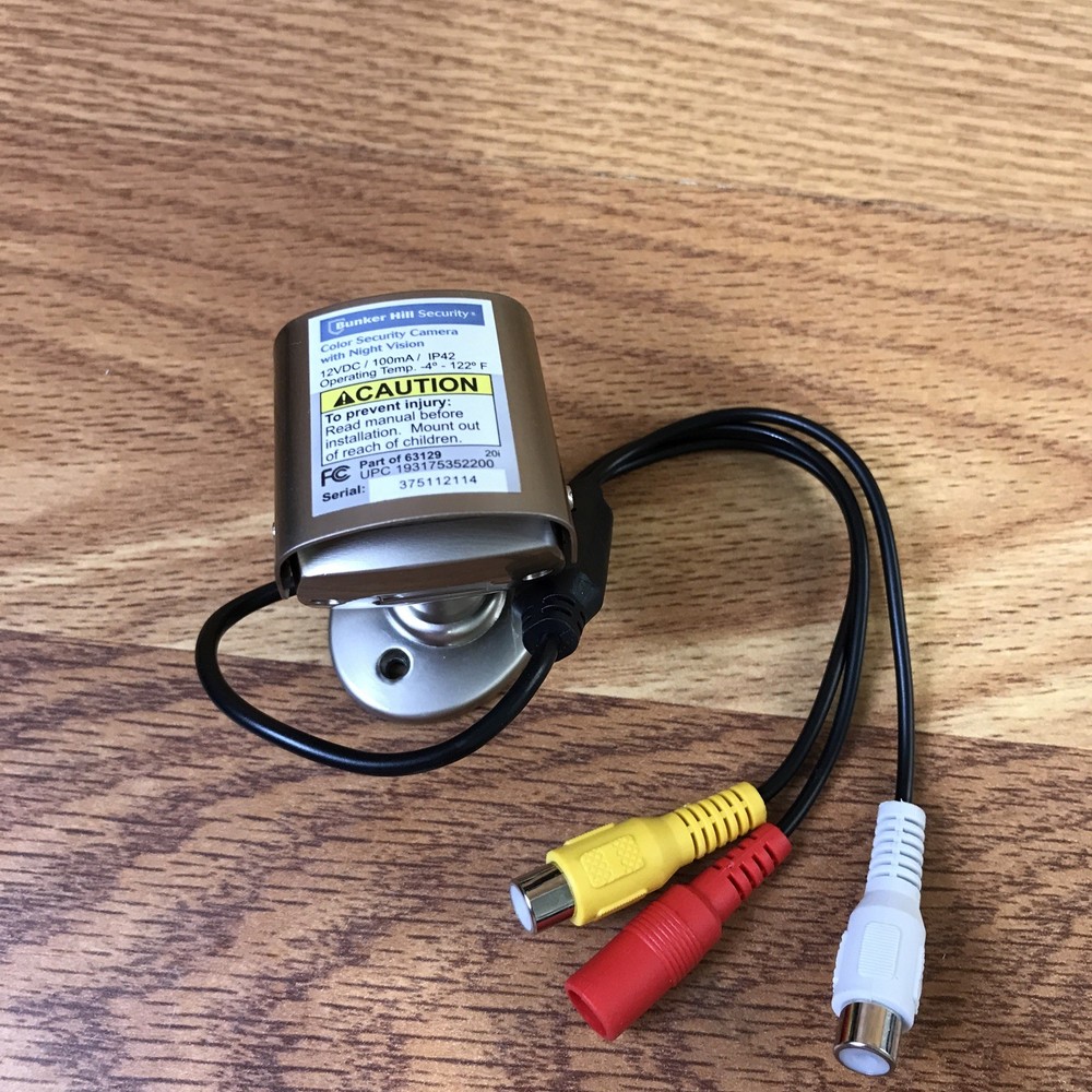 Bunker Hill Security Color Security ONLY 1 Camera for Model 63129