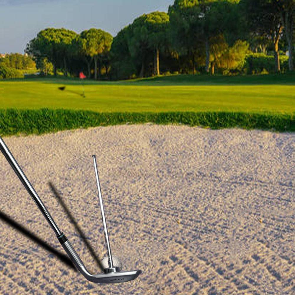 Golf Alignment Rods, 7 Length Adjustments - Golf Alignment Stick Corrector Lie A