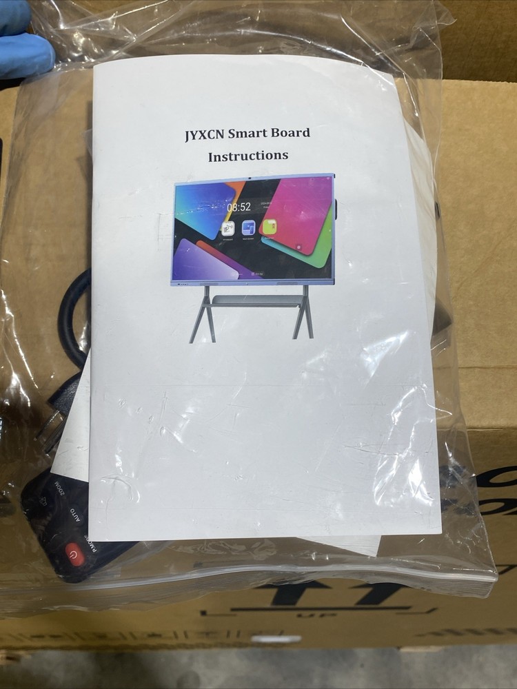 JYXCN Smart Board Collaboration Hub, 65” Digital Interactive Whiteboard Display