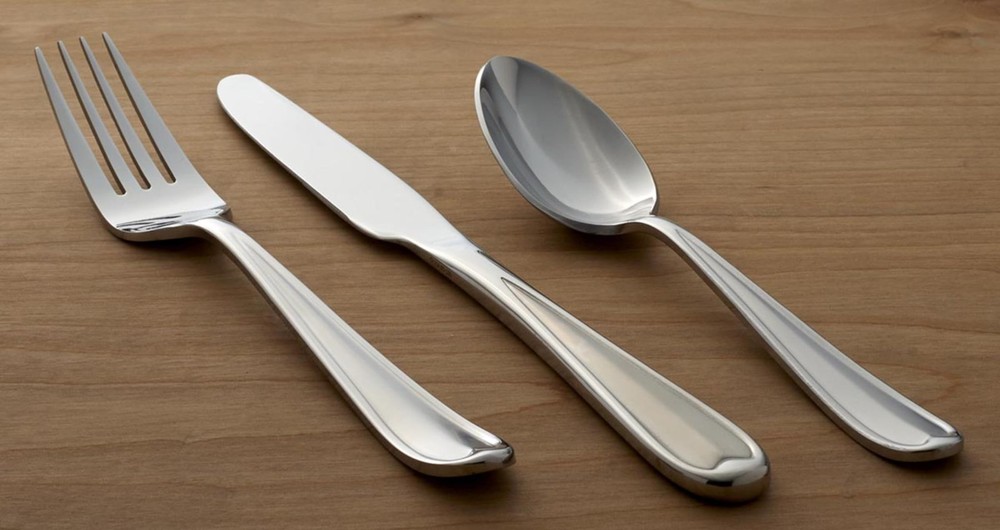 Dylan 42 Piece Everyday Flatware, for 8, 18/0 Stainless Steel, Silverware Set