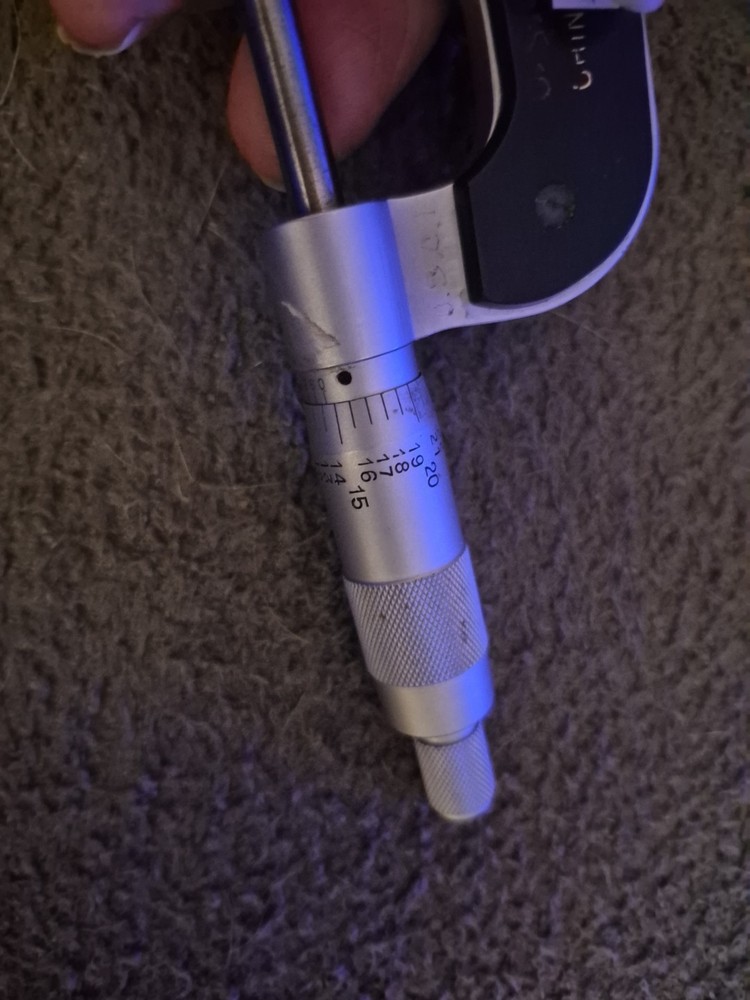 Fowler 0-1" Outside Diameter Micrometer (A)