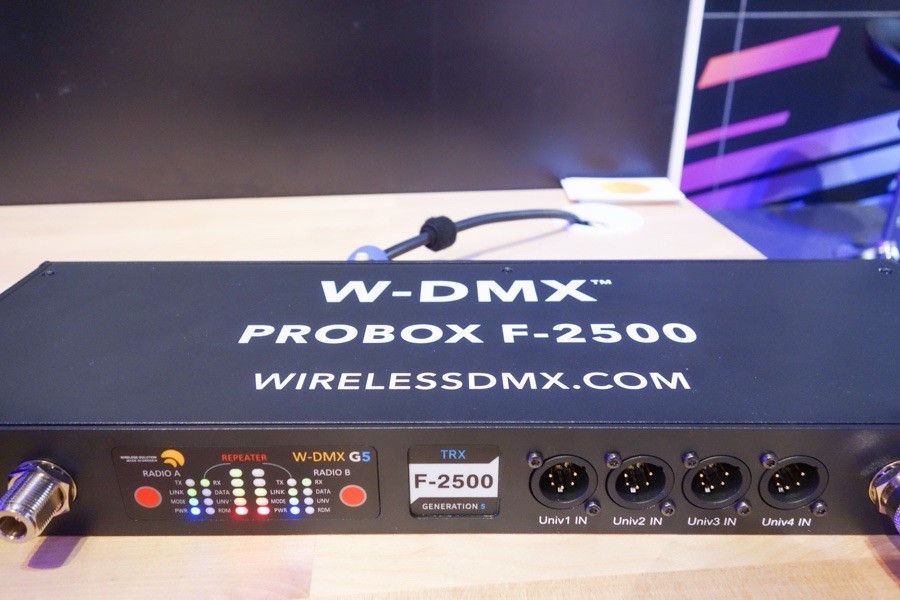 Wireless Solutions ProBox F-2500 G5 DMX Transceiver 4-Ch Wireless Transmitter