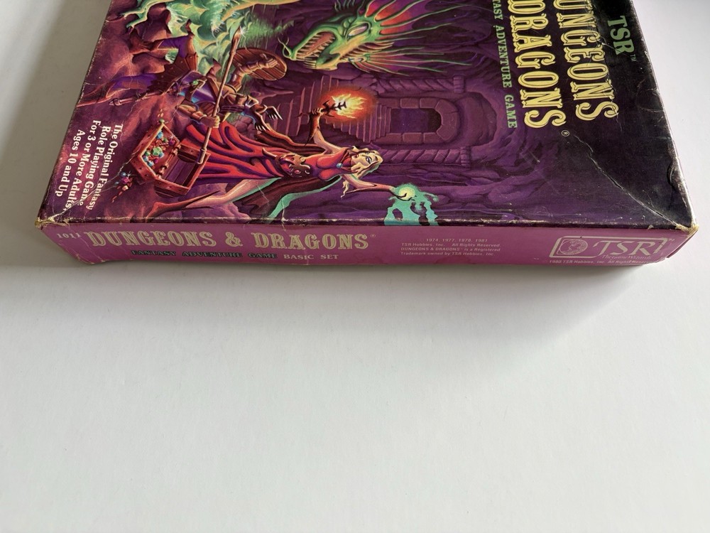 Dungeons and Dragons Basic Set TSR 1981