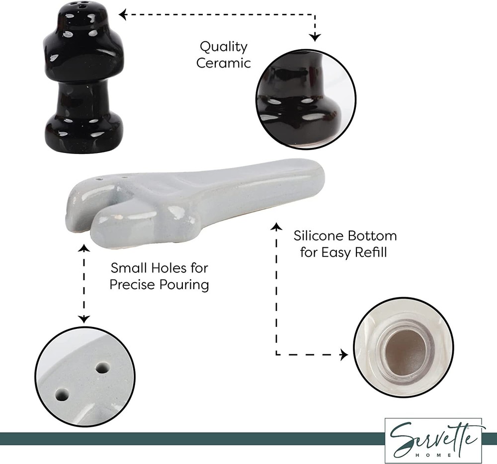 Construction Theme Salt and Pepper Shakers for Collectors Kitchen Decor