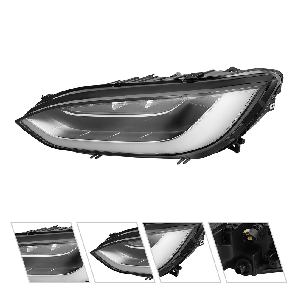 For 2015-2019 Tesla Model X LED Headlight Assembly Headlamp Left Driver Side LH