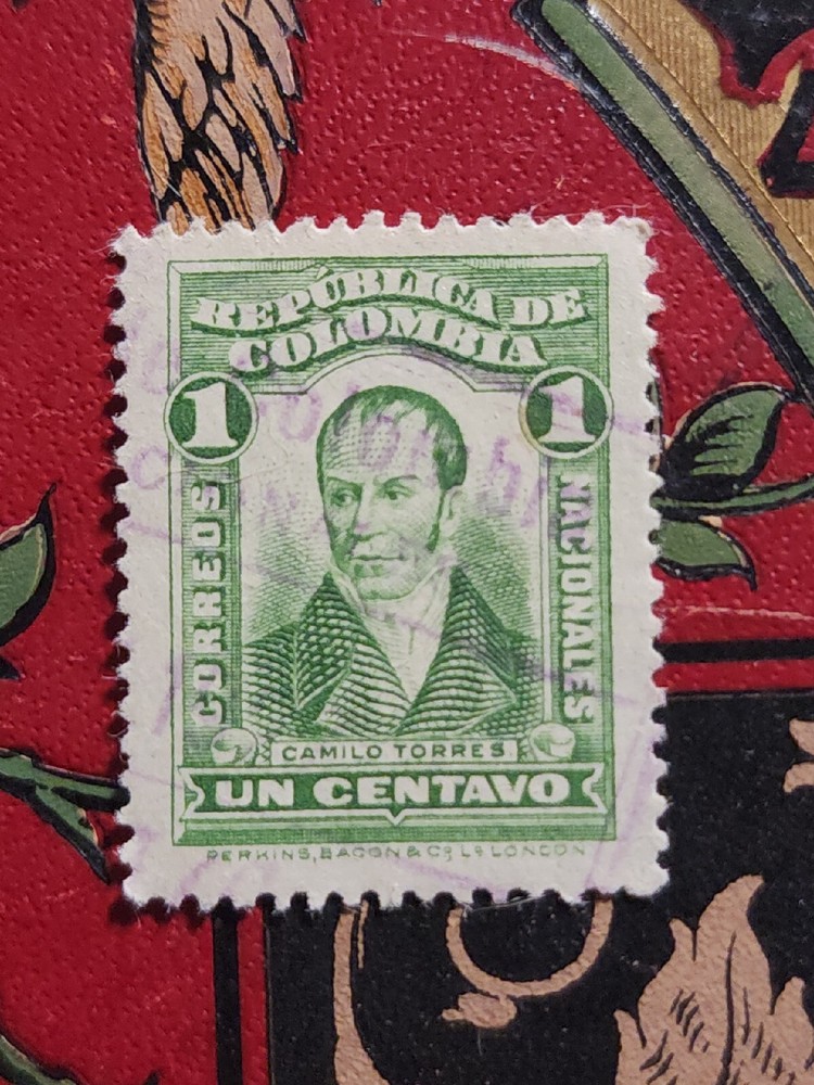 Foreign Stamp 1c Colombia Used - # 6702