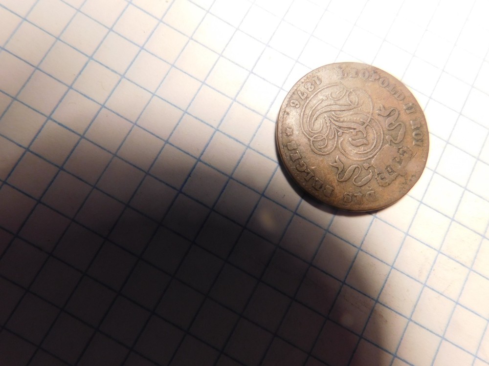 COIN BELGIUM 2 CENT 1873 # 877