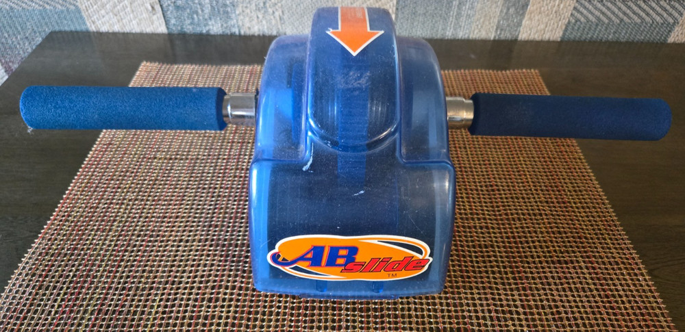 The Original AB SLIDE Abdominal Roller Exercise Workout Wheel Exerciser 1999