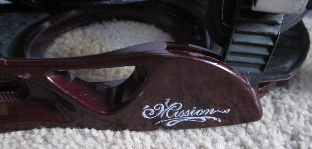 Burton Mission Snowboard Bindings Size Large