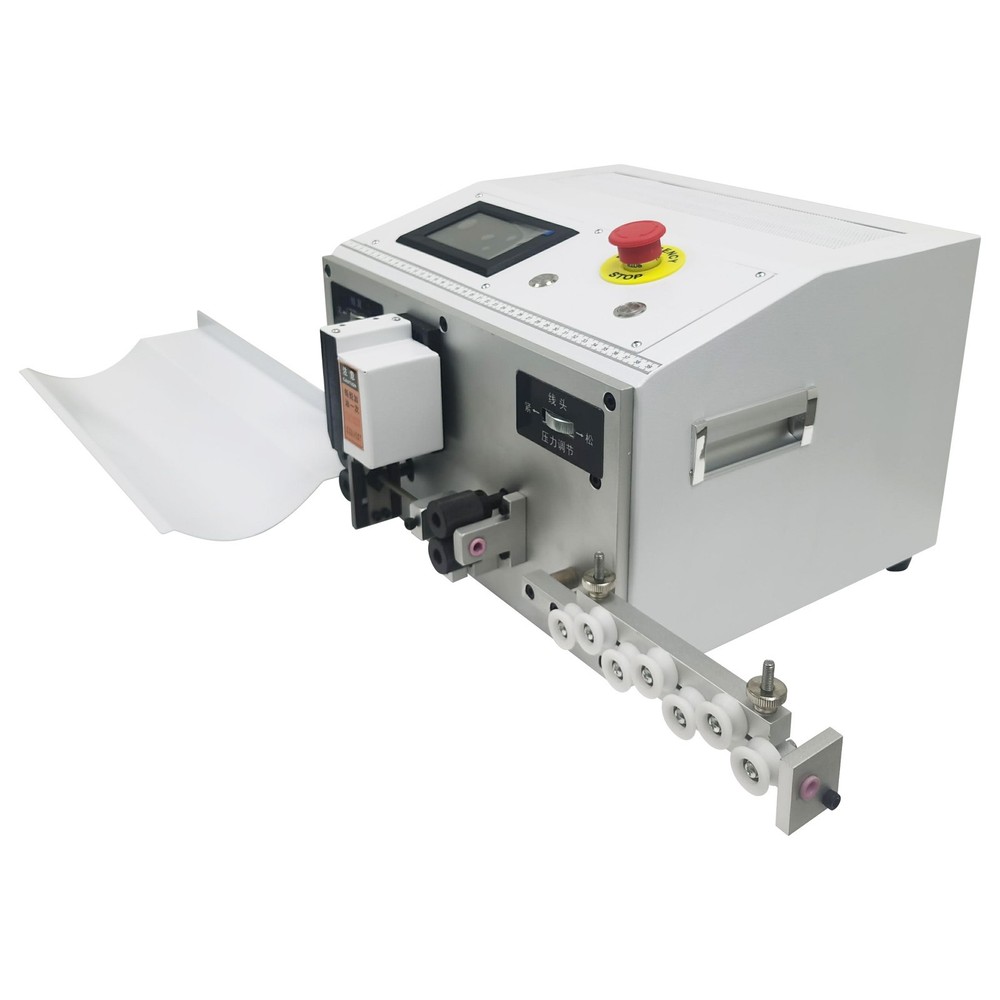 110V Automatic Wire Stripping Cutting Machine 0.1-4.5mm² BVR Wire Stripper