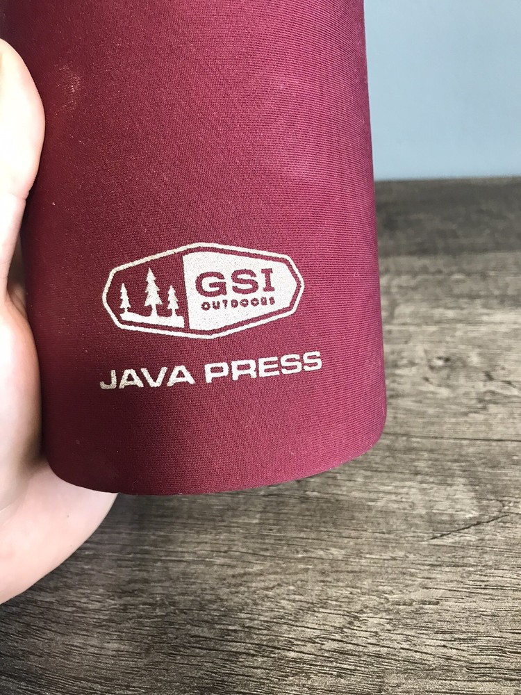 GSI Outdoors Java Press Maroon Burgundy 22 FL OZ