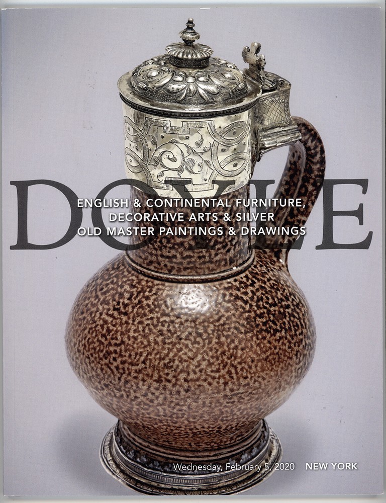 2020 - DOYLE Fine Decorative Art Estates Old Masters Auction Catalog Reference
